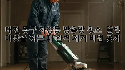 대전 동구 자양동 방충망 청소 ✨ 꿀팁 대방출! 찌든 때 완벽 제거 비법 공개