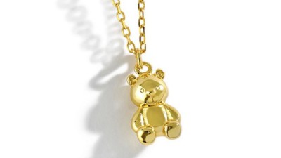 ✨ 꺅! 10% 할인 테디베어 순금 펜던트 후기🐻🎁